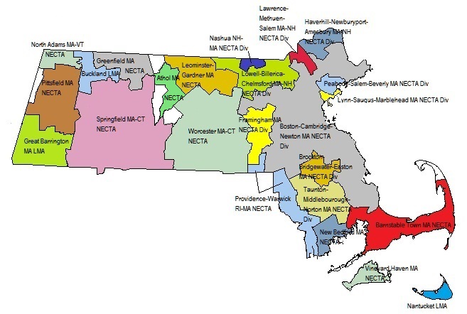 2010 MA NECTA and Labor Areas